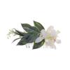 Beaupretty Simple Bride Hair Comb Headdress Elegant Floral Accessory for Wedding Parties and Photography Lightweight Handmade Design White for Brides and Special Occasions view 1