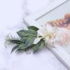 Beaupretty Simple Bride Hair Comb Headdress Elegant Floral Accessory for Wedding Parties and Photography Lightweight Handmade Design White for Brides and Special Occasions view 4