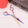 Hair Cutting Scissors, 1 Pcs Professional 6 inch Stainless Steel Colorful Hairdressing Scissor Barber Cutting Scissor Barber Salon Tools BY ZZYY view 3