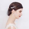 Bridesmaid Hair Accessories Crystal Headpiece Tiara for Girls Bridal Headdress Flower Girl Hair Pearl Headpiece Diamond Headpiece Bridal Comb Olive Branch Wedding view 4