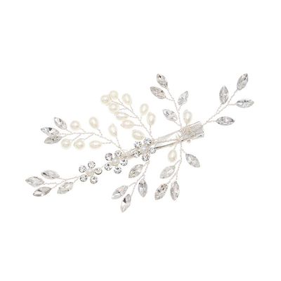 Beaupretty 1pc Shiny Rhinestone Hair Clip for Women Elegant Hairpin Accessory for Brides Parties and Daily Wear Stylish and Delicate Design