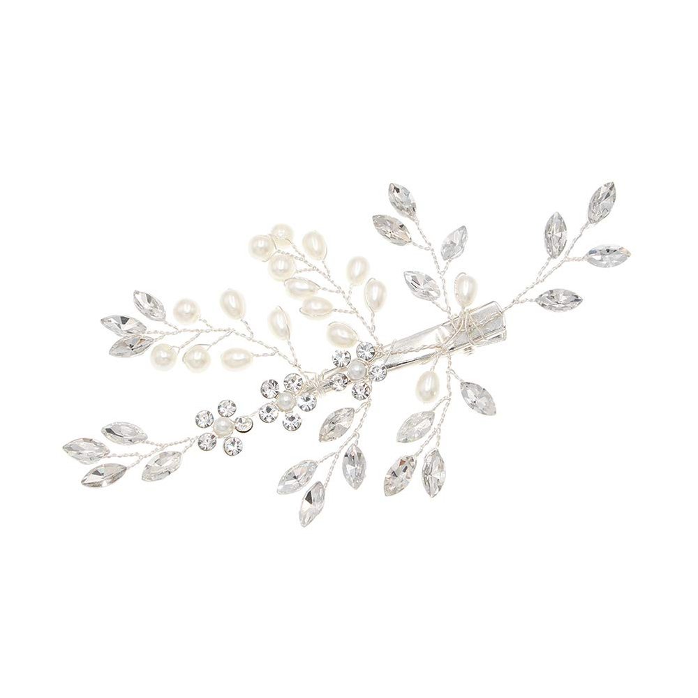 Beaupretty 1pc Shiny Rhinestone Hair Clip for Women Elegant Hairpin Accessory for Brides Parties and Daily Wear Stylish and Delicate Design