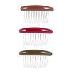 3pcs Non-slip Hair Comb Combs for Women Hair Clip Combs Decorative Hair Styling Hair Clips Side for Thick Hair Stretch Clip Comb Card Acrylic Fashion view 1