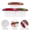 3pcs Non-slip Hair Comb Combs for Women Hair Clip Combs Decorative Hair Styling Hair Clips Side for Thick Hair Stretch Clip Comb Card Acrylic Fashion view 2
