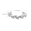 1pc Hair Comb Bride Headwear Hair Clip Bridal Headpiece Tiara Rhinestone Barrettes for Women Headwear for Women Hair Accessories Bride Headdress Wedding Headgear Hairpin Alloy view 2