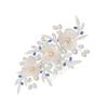 Beaupretty Elegant Pearl Flower Hair Comb for Brides Creative Bridal Headdress for Weddings Special Occasions and Photo Props Delicate Hair Accessory for Engagements and Anniversaries view 3
