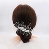 Beaupretty Bridal Hair Comb Crystal and Pearl Design Elegant Headdress for Weddings Parties and Special Occasions Wedding Hair Accessory for Brides and Bridesmaids view 2