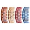 4pcs Beef Tendon Resin Drop-resistant Comb Goody Hair Clips for Women French Side Comb White Curly Short Afro Wig Hair Clip s French Women's Head Curtain Jewelry view 2