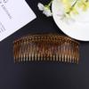 4pcs Beef Tendon Resin Drop-resistant Comb Goody Hair Clips for Women French Side Comb White Curly Short Afro Wig Hair Clip s French Women's Head Curtain Jewelry view 3