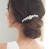 Beaupretty Handmade Bridal Hair Comb Rhinestones and Pearls Elegant Headdress for Weddings and Special Occasions Delicate Design for Women and Girls view 3