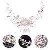 Rhinestone Hair Accessories Creative Alloy Hair Side Comb Delicate Insert Side Comb Fashion Women Headdress for Women Bridal Wedding Rhinestone Clips view 4