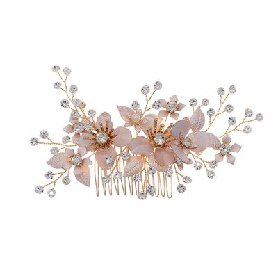 1 Pc Hair Comb Alloy Wedding Hair up Bridesmaid