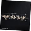1pc Comb Rhinestone Hair Clip Wedding Hair Decoration Bridal Accessories Pearl Wedding pin Rhinestone Headpiece Pearl Clip Tiara Bride Leaf Alloy Piece view 2