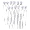 Beaupretty 25pcs Elegant Pearl Hair Pin White Fashion Hair Accessories for Women and Girls for Weddings Parties and Special Occasions view 4