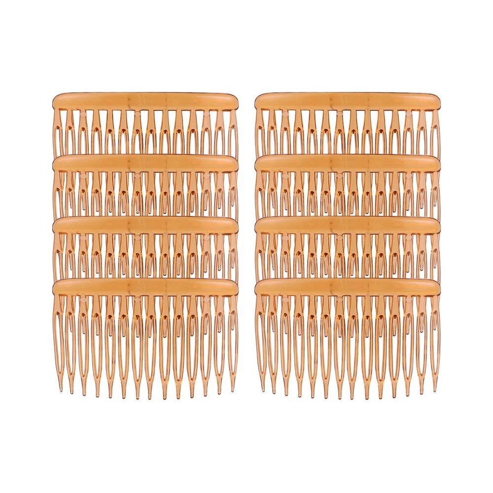 15pcs Hair Comb Rhinestone Barrettes for Women Womens Barrettes for Hair Womens Hair Clips Goody Hair Clips for Women French Side Combs Wave Resin Women's Accessories