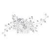 3 Set Rhinestone Headpiece Crystal Hair Pins Bridal Hairpins Hair Clip Rhinestone Barrettes Rhinestone Hairpin Bead Hairpins Crystal Headpiece Bride Pearl Rhinestones view 4
