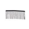 5pcs Wedding Hair Clip Black Hair Clip Women Headdress Bridal Headpiece Black Barrettes Bride Hair Claws with Hair Ear Headband Tiara Women's Metal Comb view 2