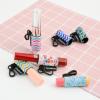 6 Pack Compact Clip-On Lipstick Holder Premium Release Clip Neoprene Sleeve Lip Balm with Clip Fits Most Standard Lip Balm, Large view 4