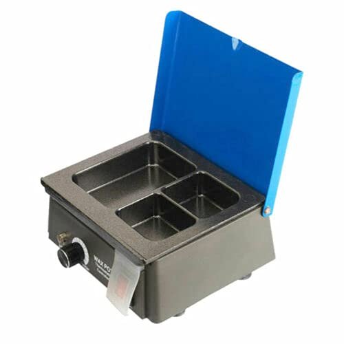3-Well Electric Wax Heater Machine Non-stick Wax Melting Dipping Pot