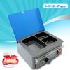 3-Well Electric Wax Heater Machine Non-stick Wax Melting Dipping Pot view 4