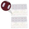 Beaupretty 1000pcs Artificial Fingernails Half Cover Nail Tips for Diy Nail Art Design for Professional and Home Use view 2
