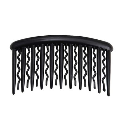 Beaupretty 12pcs Vintage Plastic Hair Side Combs for Women Black Insert Combs for Everyday Styling and Elegant Hair Accessories