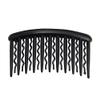 Beaupretty 12pcs Vintage Plastic Hair Side Combs for Women Black Insert Combs for Everyday Styling and Elegant Hair Accessories view 1