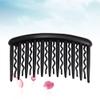 Beaupretty 12pcs Vintage Plastic Hair Side Combs for Women Black Insert Combs for Everyday Styling and Elegant Hair Accessories view 3