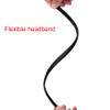 Duufin 30 Pieces Black Satin Craft Headbands - Thin, Plain, and Covered, 1cm DIY Headbands for Girls and Women view 3