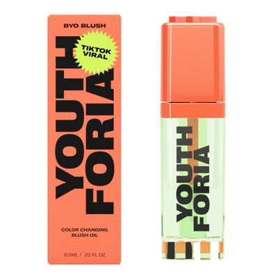 Youthforia BYO Blush, Color Changing Blush Oil, Reacts To Skins Natural pH For Your Instant Perfect Shade, Blendable Formula, Vegan & Cruelty-Free