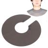 Hair Salon Stylist Cutting Collar, Waterproof Silicone Salon Hair Dye Pad, Soft Hair Shawl Neck Guard for Hairdressing Hair Cutting Hair Dye Perm(black) view 1