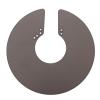 Hair Salon Stylist Cutting Collar, Waterproof Silicone Salon Hair Dye Pad, Soft Hair Shawl Neck Guard for Hairdressing Hair Cutting Hair Dye Perm(black) view 3