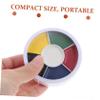 Beaupretty 2pcs Face Paint Makeup Pigment for Halloween Colors of Oil-based Art Portable Storage Box for Creative Designs view 4