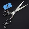 Hair Cutting Scissors, 7.0 Inch Hairdressing Scissors Japan 440C Personalized Hairdressing Scissors Advanced Hairdressers Love Hair Care Tools BY ZZYY (Color : Silver) view 2