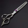 Hair Cutting Scissors, 6 Inch Stainless Steel Hairdressing Scissors Barber Shop Supplies Professional Hairdressing Scissors Cut Hair Barber Hairdressing Barber Scissors BY ZZYY view 3
