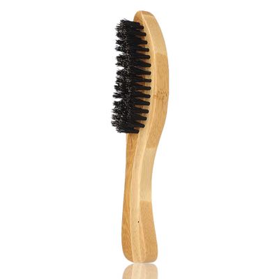 Beard and Moustache Brush,Beard Grooming Brushfor Men, Hair Comb with Handle Straightens and Promotes