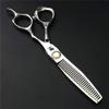 Hair Cutting Scissors, 6 Inch Thinning Scissors Hair Clipper Professional Barber Scissors Hair Salon Styling Hairdressing Tools 440C Steel BY ZZYY (Color : Set) view 3