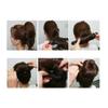 APSAMBR-1 Pc Bun Clip Hair Donut Maker Magic Clip Twist Turn and Tie Pad Curler Shaper Sponge Donut Bun Maker Hair Styler Hair Styling Tool DIY Hairstyles Hair Accessory for Women and Girls - black view 3
