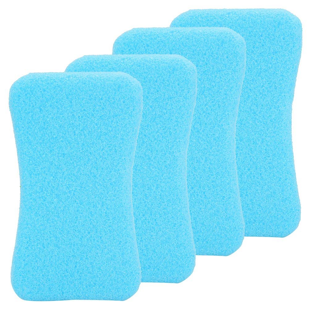Feet Pumice Stone,ANGGREK 4pcs Callus Exfoliate Stone Feet Care Pumice Stone Feet Hard Skin Remove Pedicure Scrubber(Blue)