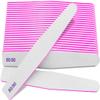 80/80 Grit, 12pcs nail file for Poly Nail Extension Gel Emery Boards, for Acrylic Nails Coarse for False Nails Manicure Pedicure Tools for Home Salon view 1