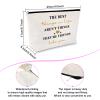 Friendship Gifts for Women Makeup Bag Best Friend Gift Encouragement Presents for Teen Cosmetic Bag Sister Presents From Sister Graduation Keepsake for Her Travel Cosmetic Pouch Birthday Christmas view 2