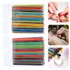 Beaupretty 2packs Sticks for Nail Art Dual-ended Manicure Tools for Cuticle Pushing and Diamond for Home and Salon Use view 2