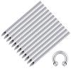 50PCS 12G Piercing needles, Disposable Stainless Steel Hollow Professional Body Piercing Needles For Nipple Septum Ring Earrings view 1
