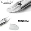 Cuticle Cutter Pliers Toenail Clippers, The Arch of the Eagle's Beak Pedicure Remover Tools for Ingrown Toenails Not easy to can be used for a long time(#2) view 2