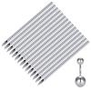 50PCS 14G Piercing needles, Disposable Sterilized Stainless Steel Body Piercing Needles For Belly Navel Ring Tongue Nipple Labret Lip Industrial Earrings Piercing view 1