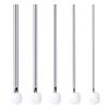 20G Nose Septum Piercing Kit, Septum Piercing Forceps Piercing Needles Kit Silver Nose Studs with Opal CZ for Septum Nose Ear Piercing view 4