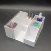 Acrylic Eyelash Beauty Organizer, Grafting Tool Storage With Tweezers Holder Display Boxes for Home Salon (White) view 2