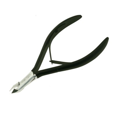 YNR Cuticle Nipper Cuticle Cutter and Remover for Dead Skin - Durable Manicure Tools and Cuticle Clippers- Stainless Steel Professional Tool (Black)
