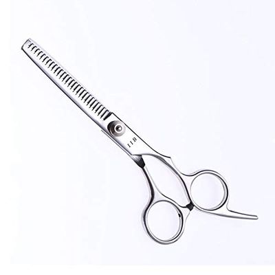 Hair Cutting Scissors, 6 Inch Scissors Professional Stainless Steel Hair Scissors Salon Cutting and Thinning Hairdressing Shears Blade Styling Tools BY ZZYY (Color : Green)