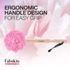 FABSKIN Luxury Back Bathing Loofah With Wooden Handle for Men and Women | Pack of 1 | Loofah For Back Bathing with handle | Back Bathing Loofah Brush | Back Scrubber for Bathing (Pink) view 3